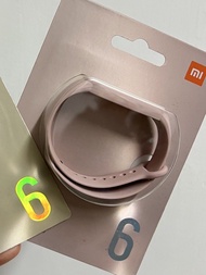 全新 原裝 Xiaomi 小米手環6 錶帶 (粉紅色）