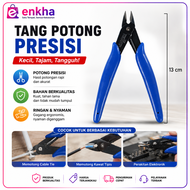 Tang Potong Kawat Ergonomis Warna Biru Alat Potong Presisi untuk Coil Vape dan Kerajinan Tangan