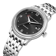 Salmon Dial Watch Automatic Miyota 8215 Mechanical Wristwatch Design Timepiece Relojes Para Caballer