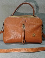 TAS SELEMPANG PAPILLON SEKEN WARNA KUNING MULUS 89%