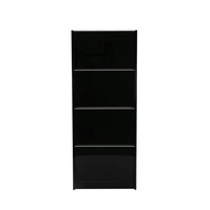 SB Design Square SB FURNITURE ตู้รองเท้า รุ่น Joelle สีดำ (63.5x26x158 ซม.)