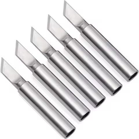 5PCS/Set 900M-T Soldering Iron Head IS/I/B/K/SK/2.4D/3.2D/1C/2C/3C/4C Lead-Free Welding Tips for Wel