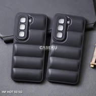 Infinix Hot 50 5G Case Pillow Pillow Case Jacket 3D Black Case Infinix Hot 50 5G