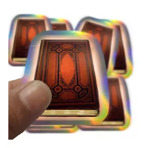 China Factory Hologram Private Products Packaging Labels Vinyl Printing Sticker