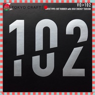 VICTAS VO>102 High Energy Tension Offensive Table Tennis Rubber - Black/Red (1.8mm/2.0mm)