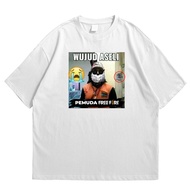 Authentic Free Fire Youth Existence T-Shirt - Unisex Men Women - 24S Cotton Combed - Epep 9E4e