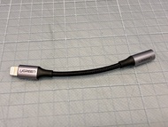 Ugreen Lightning 轉 3.5mm 音頻轉接線