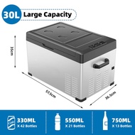 15/20/25/30/40/50L 45W Electric Compressor Cooler Portable Car Refrigerator/Freezer for Car and Home