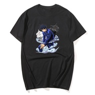 New Fushiguro Megumi T Shirt Fashion Personality Loose Short Sleeve Streetwear Casual Anime Haruku T