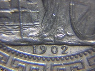 1902年英國不列顛尼亞女神(Britannia站洋)大壽壹圓貿易銀幣 British Trade Dollar (英皇愛德華七世時期, King Edward VII period)