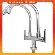 Double sink faucet, 2-lever sink faucet, 2-drawer sink faucet, two-drawer faucet,