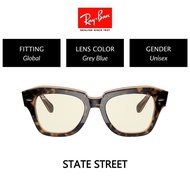 Ray-Ban STATE STREET | RB2186 1292BL | Unisex Global Fitting | Photochromic Sunglasses | Size 49mm