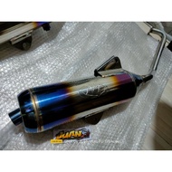 JVT Pipe V2 Silent Killer Titanium [ SHORT TIP NMAX V1 ]