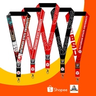 BATANGAS STATE UNIVERSITY (BSU) ID lace design / ID lanyard/ ID sling