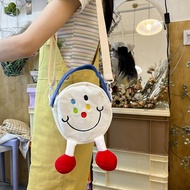 Funny Funny Funny Messenger Bag Dopamine Messenger Bag Children Funny Bag Cute Cute Cartoon Smiley F