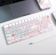 櫻花富士山【粉色系】透面鍵盤膜