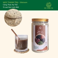 Moc Thanh Tra Nutritional Cereal Powder 600G jar supplements energy, helps increase milk production,
