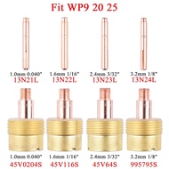 TIG Extra Large Collet Collet Body Gas Lens 13N21L 13N22L 13N23L 13N24L 45V0204S 45V116S 45V64S 9957