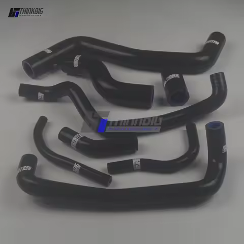 Silicone Radiator Hose Kit For 1988-2002 Toyota Corolla/Sprinter 1.6L/1.8L 4A-FE/7A-FE (8pcs)