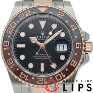 勞力士格林尼治型 II 腕錶 126711CHNR，18K 金，黑色，不鏽鋼，男士腕錶，成色極佳，附原廠錶盒和保固卡。全新。