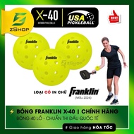️ FRANKLIN X-40 Pickleball Ball (genuine) - International competition standard