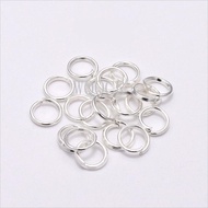 3-9MM 500PCS 1000PCS 925 Silver Open Jump Ring Gold Components DIY Jewelry Findings Opening Rings Je