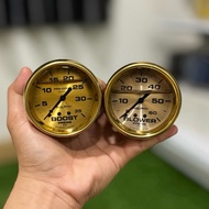 Auto Meter Boost Blower Meter 35PSI / 60PSI – Universal 4x4 Diesel Turbo | Meter Tekanan Turbo Keret