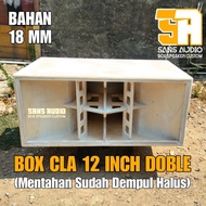 box speaker cla 12 inch doble