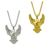 Lucky American Eagle New York Eagle Lucky Silver Eagle Golden Eagle Punk Necklace Free Lucky