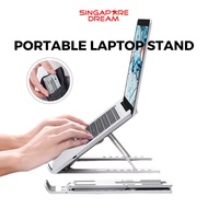 Portable Laptop Stand Aluminium or Plastic Adjustable Foldable Holder Rack Fits All Tablet Notebook Macbook