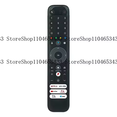 Voice Replaced WYORESY Control Fit For TCL Android Smart TV 43C645K 85C645K 55C645K 65C645K RC833-GU