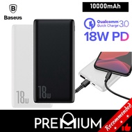 BASEUS Bipow 18W PD &amp; QC3.0 Power Bank 2-Way Quick Charge 10000mah phone charger PowerBank 10000 mAh Compatible with iPh