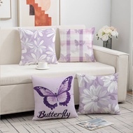 1/4 new butterfly design pillowcase single-sided printed pillowcase 17.72 * 17.72 inches