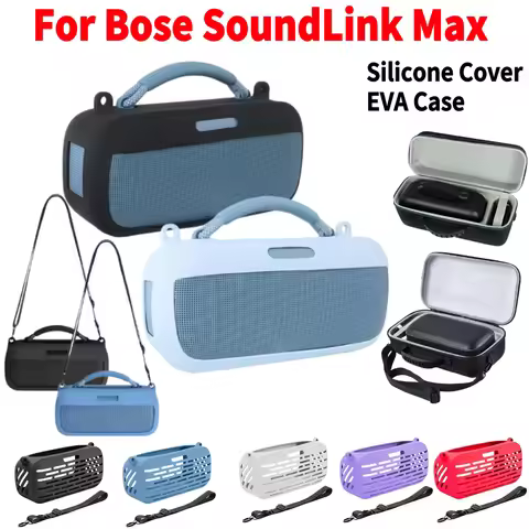 Speaker Cover For Bose SoundLink Max Wireless Audio Speaker Shockproof Cover Case Bluetooth Sound Bo