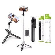 Selfie Stick R1-L Tripod Selfie Stick 3 in 1 Bluetooth 170 cm With Remote Control Tongsis Selfie Sti
