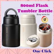 316 Stainless Steel Food Jar Thermal Vacuum Heat Preservation Pot Thermal Pot 800ml