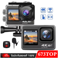 Nanotech Action กล้อง 4K 60FPS 20MP 2.0 LCD EIS แบบ WiFi เว็บแคมกันน้ำกีฬาหมวกนิรภัย Video Cam go Sp