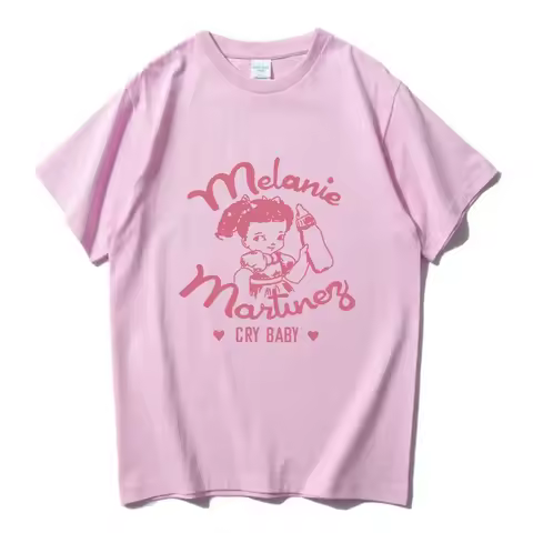 Melanie Martinez Portals Tour Tshirt Cotton Soft High Quality Women Tee-shirt Funny Cartoon Print Te