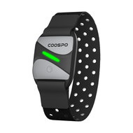 COOSPO HW807 HRV ปลอกแขนเครื่องวัดชีพจรสำหรับกลางแจ้งเซ็นเซอร์ออกกำลังกายบลูทูธ5.0 ANT + IP67วิ่งขี่