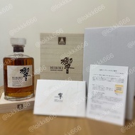 Suntory Whisky 響 Hibiki 100th 週年版 Anniversary Blend 含17年以上原酒, 30年以上山崎水楢 知多 (日本國內酒吧限定)