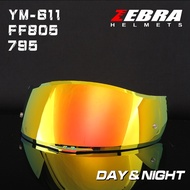 【2025NEW】[2025NEW]ZEBRA YM-611 795 805 HELMET VISOR LENS