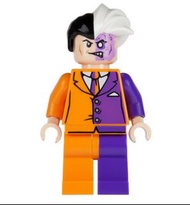 LEGO DC Two-Face - Orange and Purple Suit 人仔 sh0007 Minifigure from batman set 6864