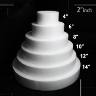1" inch & 2" inch GABUS POLIFOAM BULAT / POLYSTYRENE FORM ROUND / GABUS HANTARAN READY STOCK