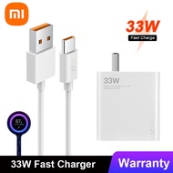 Xiaomi Fast Charge 33W 67W Usb Power Adapter 6a Type-C Cable For 9 Redmi K20 Pro Note 8