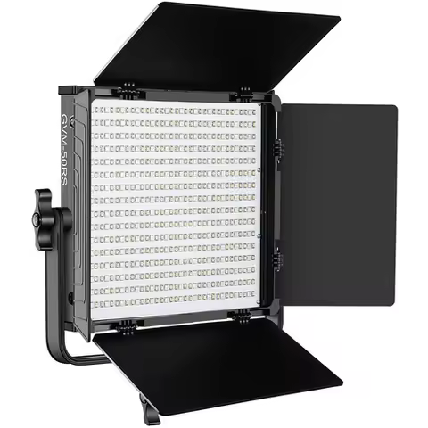 GVM GVM-50RS 50W Bi-color and RGB Studio Light for Photography Led Panel Light Right Lighting Photos