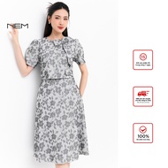 [ Genuine ] High-end designer women's dress NEM Fashion 41712