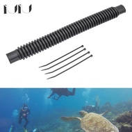 IUIU Diving BCD Inflator Hose Durable Rubber Elbow Connector Bcd Wing Jacket Replacement for Scuba D