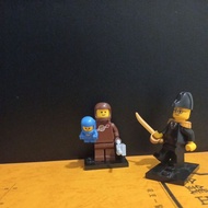 LEGO 71037 CMF series 24 brown astronaut/spaceman (USED)