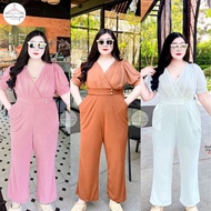 Long Chiffon Jumpsuit High-Class For Going Out Merit-Making Ordination Wedding Cafe Sweet Girl Minim