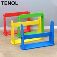 TENOL Childrens Agility Hurdle Set Adjustable Foam Jump Bar Athletics Speed Training Equipment for H